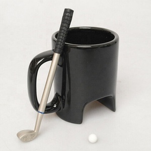 Parcours <span class=keywords><strong>de</strong></span> <span class=keywords><strong>golf</strong></span> graphique tasse à café en céramique tasse jouer au bureau - Product Image 4