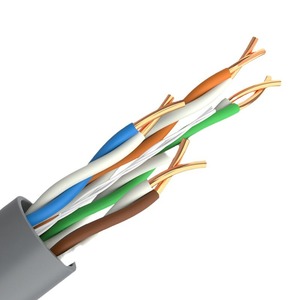 Cable Ethernet Cat5e a Granel, 305M, Cobre Puro Libre de Oxígeno, 24AWG, Rollo de Cable UTP, Cable de Red Gigabit, 100MHz, para Sistema POE - Product Image 1