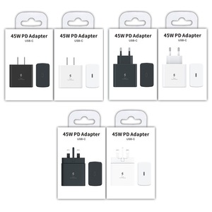 อะแดปเตอร์ชาร์จเร็วสำหรับโทรศัพท์มือถือและสมาร์ทวอทช์ รองรับ Type-C PD 45W QC2.0 PD3.0 - Product Image 4