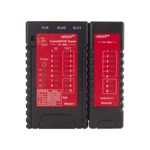 Câble NF-468S et testeur POE Vérifiez la continuité du câble RJ11 et RJ45 rapidement et identifiez le type de source d'alimentation - Product Image 1