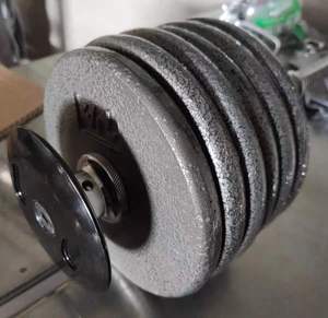 Biểu Tượng Tùy Chỉnh Gang Cơ Thể Tập Thể Dục Quả Tạ Đặt 50Kg Thép Không Gỉ Tập Thể Dục Quả Tạ Cho Phòng Tập Thể Dục Sử Dụng Với Cao Su Giá - Product Image 5