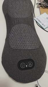 Coussin de massage électrique pour le dos avec soutien lombaire, coussin chauffant vibrant en mousse à mémoire de forme pour le soutien du dos et de la colonne vertébrale - Product Image 6