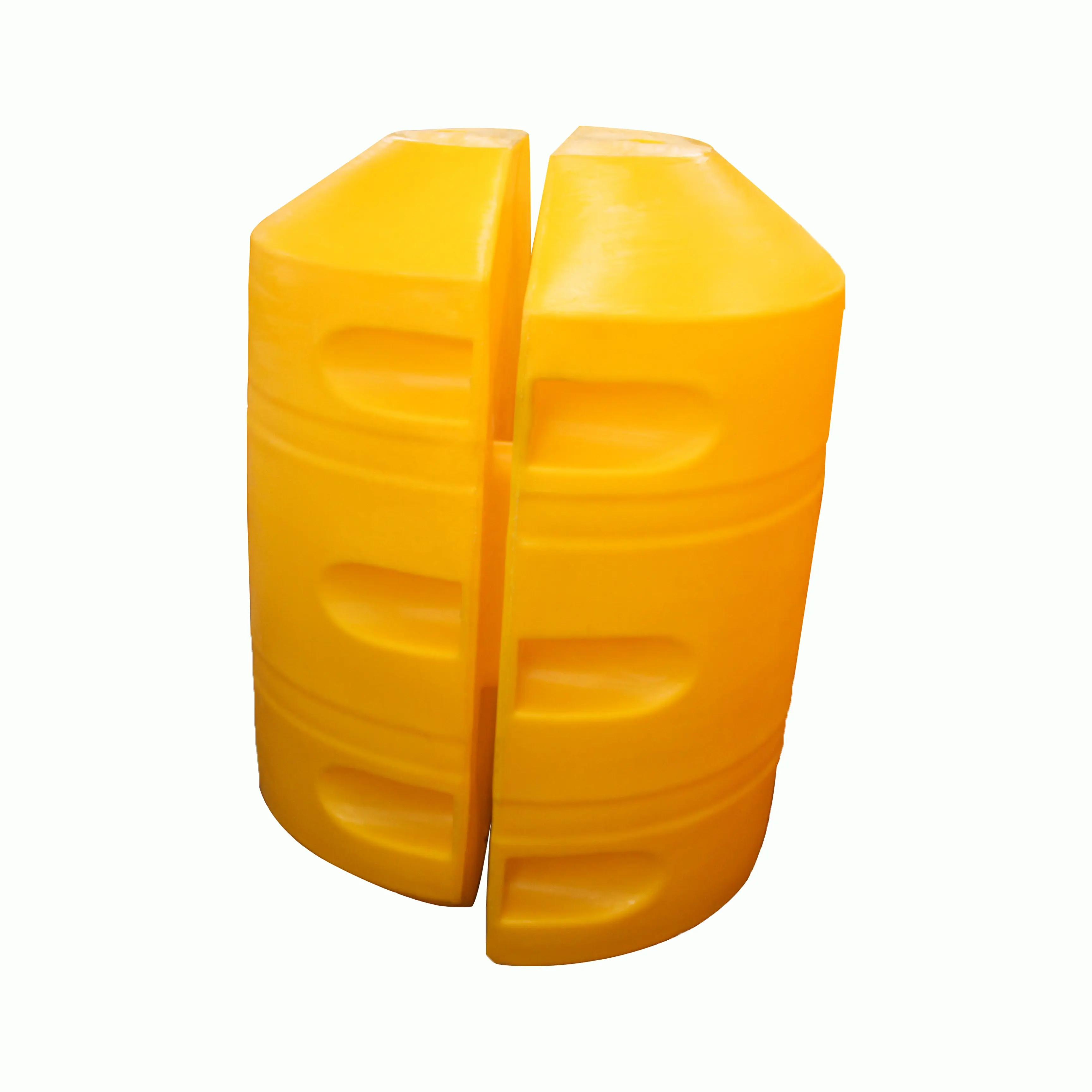Rotational Molding Water Pollution Barrier Floats Combined Floating Platform Integrated Buoy EPS Foam Pipe Barrier