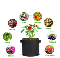 Sacs de culture écologiques multi-tailles disponibles pour champignons, sacs de culture en tourbe pour pommes de terre, sacs de culture pour piments et fruits, sacs de plantation pour légumes