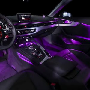 Lumière ambiante multicolore de luxe, moulée avec précision, LED de haute qualité, éclairage doux pour une ambiance agréable, pour Audi A4 A5 B9 2017-2024 - Product Image 1