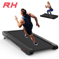 Tapis de course portable RH en ABS avec fonction de levage pour la course et la marche, plaque vibrante électrique sous le bureau, écran LED pour usage domestique