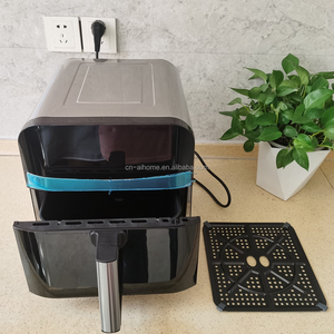 Nouvelle <span class=keywords><strong>Friteuse</strong></span> à Air Visuelle avec Fenêtre, 8L <span class=keywords><strong>XXL</strong></span> Taille Familiale, Éléments Chauffants, Écran Tactile Numérique, Four à Air avec Minuteur - Product Image 6