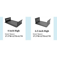 17,3" x H 4" x D 12", Compatible avec PlayStation 4, PS4 Slim, PS4 Pro, Support de jeu sous le bureau (hauteur 4 pouces)