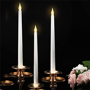 Electronic Taper Flameless <strong>LED</strong> Candle Lights 3D Wick Battery Operated Long <strong>Candlesticks</strong> for Christmas Home Table Decor - Product Image 6
