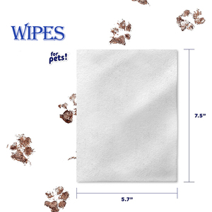 Factory Directly Anti-bacterial Biodegradable Wet Wipes Organic Dog Cat Paw Ear Eye Clean Grooming Toothbrush Wipes For Pets