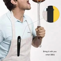 Thermomètre de cuisson numérique instantané 2026 SW pour grillades et viande, sonde en plastique 50~300 degrés, pour barbecue