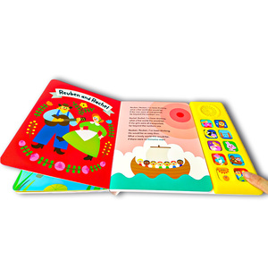 Tùy Chỉnh Đầu Học Tập Nói Sách Trẻ Em Hội Đồng Quản Trị Với Cảm Ứng Âm Thanh Bé Giáo Dục Đồ Chơi Trẻ Em Sách Với Âm Thanh Audiobook - Product Image 5