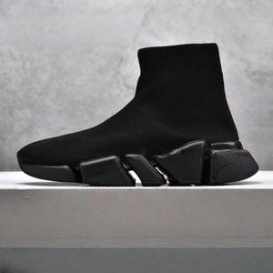 Men's Casual Sneakers High-Quality Breathable Lightweight Sports Shoes <b>Sock</b> Design Soft Sole Comfortable Walking Shoes - Product Image 2