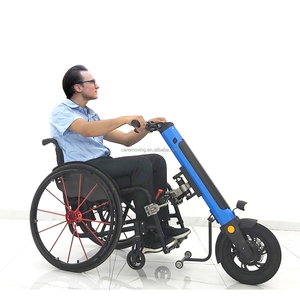 25 km/h poids de charge maximum 120kg kit de conversion de fauteuil roulant électrique fauteuil roulant électrique vélo à main électrique - Product Image 1