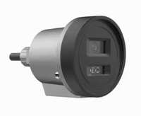 Caméra réseau anti-explosion 4MP PoE H.265 Vision nocturne IP67 en alliage d'aluminium pour zone de chargement de pétrolier