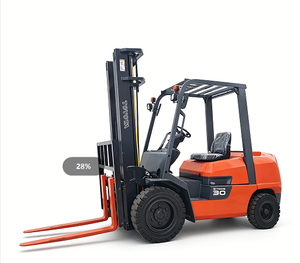 Montacargas Diésel Toyota ZN 30 Usado Original con Desplazador Lateral, Capacidad de Carga de 3 Toneladas, Altura de Elevación de 4.5 Metros - Product Image 1