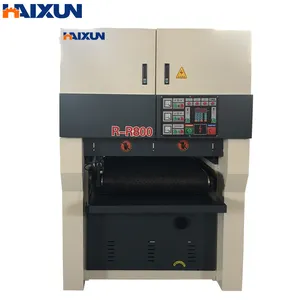 Cabinet door mdf plywood woodwork calibrate wide belt sander sanding machine for wood