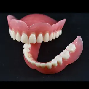 CE ISO 3 katmanlı akrilik reçine dişler