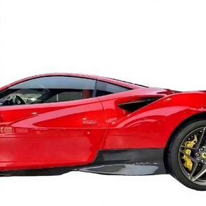 Kits de carrosserie en fibre de carbone pour Ferrari F8 : Lame avant, Lame arrière, Jupes latérales, Aileron arrière – Kits de modification de carrosserie pour voitures - Product Image 3