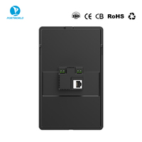 Control de Iluminación Inteligente para Oficina, Pantalla Táctil Digital Android AIO de 8 Pulgadas, Tablet POE con Luces LED RGB