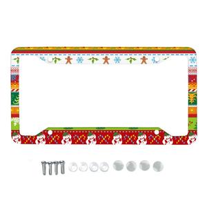 Nuova Idea di prodotto 2025 parti di ricambio per autoveicoli accessori per auto copertine di <span class=keywords><strong>targa</strong></span> in alluminio - Product Image 4