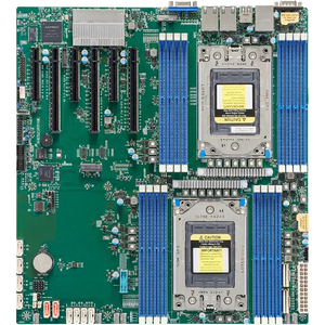 เมนบอร์ดเซิร์ฟเวอร์ EATX รุ่น H12DSi-NT6 MBD-H12DSi-NT6-O MBD-H12DSi-NT6-B รองรับซีพียูแบบ Dual Socket SP3 AMD7003 7002 Series - Product Image 1