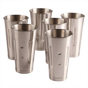 Barre/Bouteille Boston en acier inoxydable de haute qualité, écologique, certifiée modèle HY-008, pour milkshakes, smoothies, boissons, usage domestique - Product Image 1