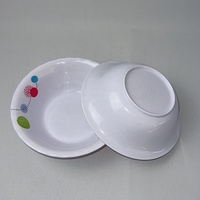 Bol de service pour salade et soupe en mélamine polie de 8 pouces avec logo personnalisé, sans BPA et compatible lave-vaisselle