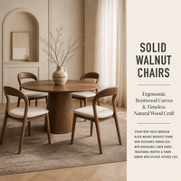 Chaise de salle à manger en bois massif Home Cream Style Modern Simple Back Table Chair Ash Wood Restaurant Tabouret en cuir