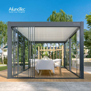Pérgola de Aluminio para Exterior AlunoTec Asequible, Resistente a la Lluvia y al Sol, en Oferta Especial - Product Image 6