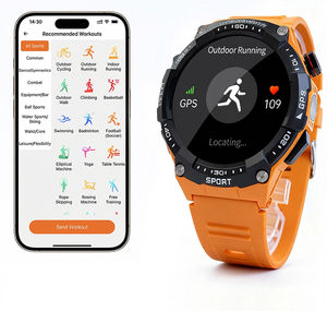 สมาร์ทวอทช์ GPS ระดับไฮเอนด์ หน้าจอ AMOLED HD ขนาด 1.43 นิ้ว กันน้ำ <span class=keywords><strong>3</strong></span> ATM สายซิลิโคน วัดอัตราการเต้นของหัวใจ ความดันโลหิต ออกซิเจนในเลือด ติดตามการนอนหลับ <span class=keywords><strong>7</strong></span> โหมด - Product Image 6