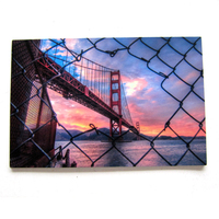 Cadeau d'aimant de réfrigérateur d'image de souvenir touristique