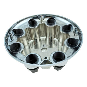 Tapas de centro de rueda de suspensión flotante cromadas personalizadas Nuevos <span class=keywords><strong>tapacubos</strong></span> para accesorios de rueda - Product Image 6