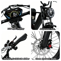 Bicicletas Eléctricas con Llantas Anchas YANGOR Y20 para Adultos, Disponibles en Almacén de la UE, Bicicletas Eléctricas Urbanas con Llantas Anchas