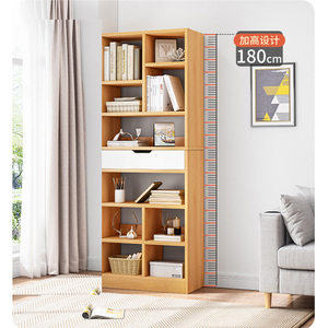 Giá Sách Kết Hợp Bằng Gỗ Cho Phòng Khách, Gia Đình, Hiện Đại, 5 Kệ - Product Image 4