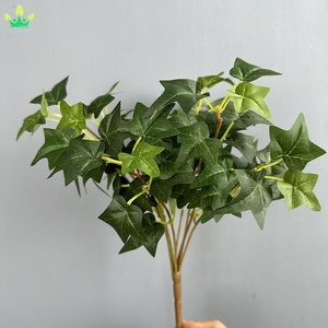 Künstliche Grünpflanzen Ranken <span class=keywords><strong>Efeu</strong></span> Blätter Zweige Vasenfüller Sträucher Seidenblätter Blumendekoration für Zuhause Hochzeit Tischdekoration - Product Image 5