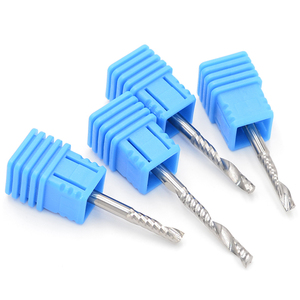 Single Flute Spiral Milling Cutter 3.175mm 4mm 5mm 6mm 8mm <strong>10mm</strong> 12mm CNC End Mill <strong>Router</strong> <strong>Bit</strong> for Acrylic Wood up Cut - Product Image 5