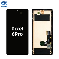 Vente en gros d'usine, marque Conka, haute qualité, 100% testé, garantie 1 an, OEM, écran tactile LCD noir, Google Pixel 3-8 Pro XL Fold Shenzhen