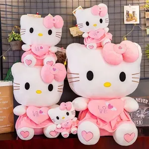 Merhaba KT öğeleri film KT kedi bebekler yumuşak dolması sevimli hayvanlar sevimli yumuşak yastık merhaba KT kupa bebek