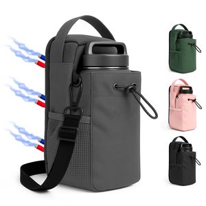 Proveedor de Fábrica, Nuevo Diseño Personalizado, Bolsa de Gimnasio Magnética de Liberación Rápida para Hidratación con Porta Botella de Agua - Product Image 1