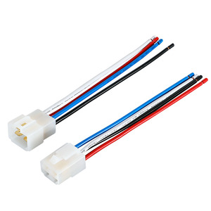 Connecteur automobile blanc à 4 trous DJ7041-6.3-11 - Product Image 4