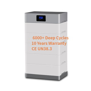 Rack de batterie empilable 5KW 48V 100ah 200Ah Lifepo4 solaire pour le stockage d'énergie sur réseau hybride - Product Image 4
