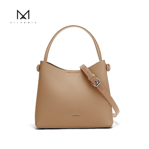 Sac seau hobo minimaliste en cuir PU à motif croisé, convertible avec poignée supérieure, sacs à bandoulière pour le quotidien, sac à main décontracté pour femme - Product Image 2