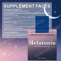 Vitahealthy OEM/ODM Nouveau produit Supplément de film de dissolution orale de mélatonine Bandelettes de dissolution orale de qualité supérieure pour un meilleur sommeil