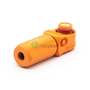 8MM Energy Storage Battery Power Connector 120A 1000VDC Orange Plug For EV/HEV/Heavy Equipment