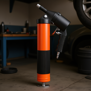 Kit de Pistola de Grasa de Alta Presión de Ciclo Continuo de 6000 PSI con Capacidad de 14 oz, Incluye Manguera Flexible de 18 Pulgadas y 1 Extensión Rígida - Product Image 2