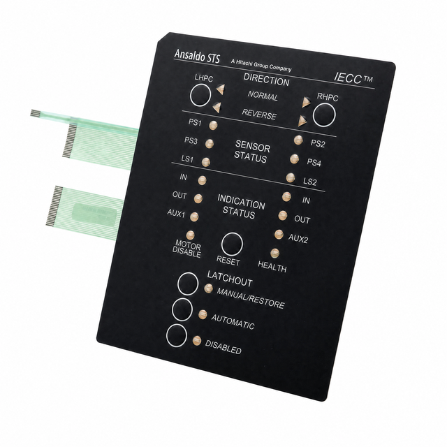 HUIMING Custom OEM Graphic Overlay Switch Panel Membrane Keypad