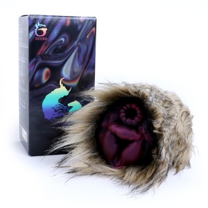 GEEBA Masturbateur masculin en forme de poupée pelucheuse, avec poche vaginale en silicone, vagin artificiel, vagin fantaisie - Product Image 2