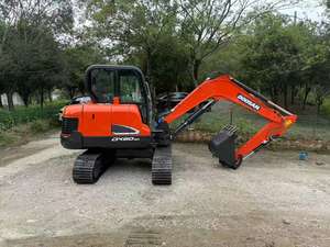 Doosan DX60 DH55 DH60, petites pelleteuses, 6 tonnes 5.5 tonnes, pelles sur chenilles d'occasion à vendre. - Product Image 3