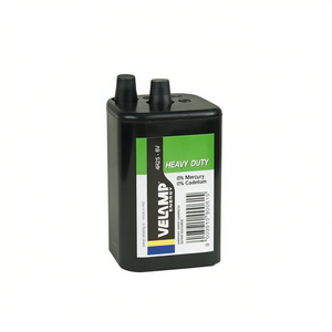 Batería de Linterna de Carbono y Zinc de Alta Resistencia Vellmp 4R25 6V, Modelo TECH-H4R25, Origen Italia - Product Image 3